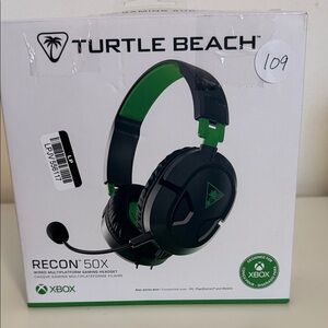 Recon 50X Wired Gaming Headset - Black and Green